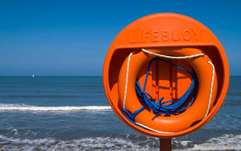 Plastics Orange Lifebuoy